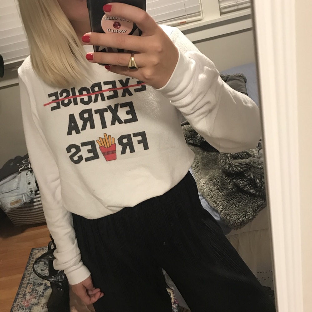 Wildfox Extra Fries Sweater